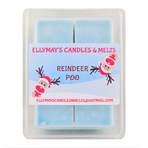 Soy Wax Clamshell Melt Reindeer Poo